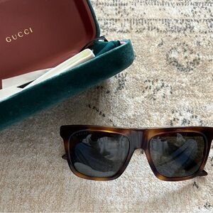 Gucci Brown Tortoiseshell Sunglasses